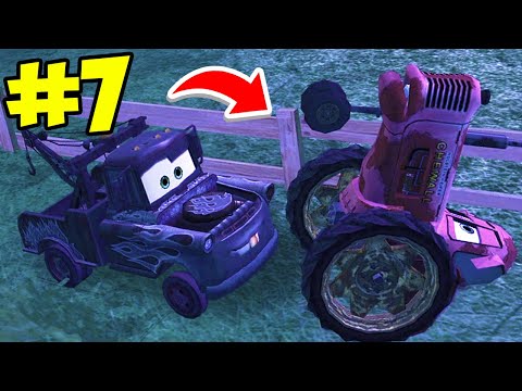 Видео: ВСЕ УРОВНИ ШУГАНИЕ ТРАКТОРОВ С МЭТРОМ! ПРОХОЖДЕНИЕ ТАЧКИ (Cars The Videogame) #7