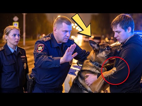Видео: Полицейская собака обнимает преступника вместо того, чтобы нападать… И тогда офицеры узнают правду!