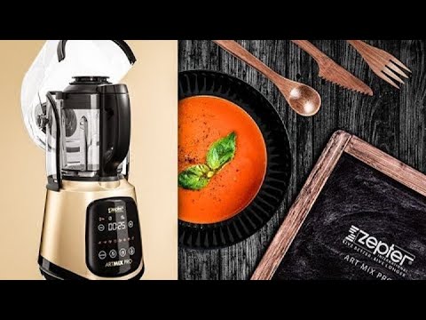 Видео: Рецепт борща в блендере Artmix Pro от Zepter