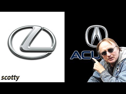 Видео: Лексус против Акуры, что лучше