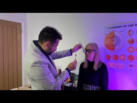 Видео: ASMR: Реальное обследование черепных нервов человека