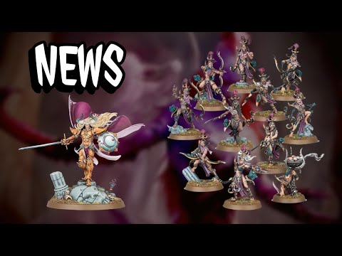 Видео: НОВЫЕ МИНИАТЮРЫ HEDONITES OF SLAANESH — WARHAMMER AGE OF SIGMAR