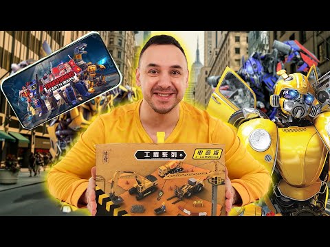 Видео: ПАПА РОБ ИГРАЕТ МАШИНКИ И В TRANSFORMERS - BATTLE MASTERS И EARTH WARS - ТРАНСФОРМЕРЫ