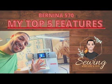 Видео: Пять моих любимых функций Bernina 570