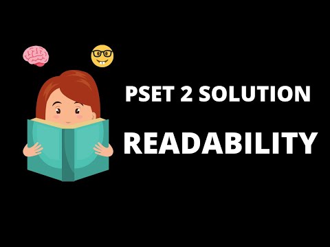 Видео: Набор задач 2 по CS50 — Читабельность (пошаговое руководство для начинающих)
