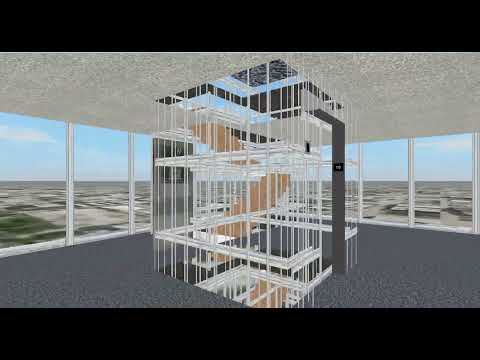 Видео: Skyscrapers скоростные лифты,подвалы,баги,стеклянные лифты