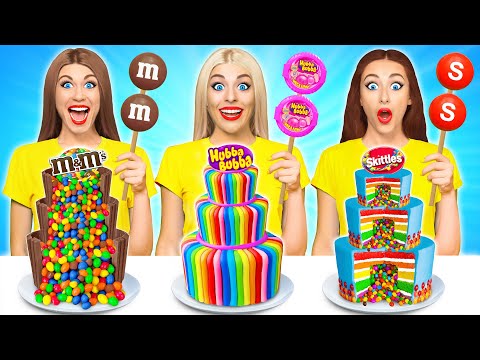 Видео: 24 часа едим еду одного цвета Челлендж #1 от Multi DO Challenge