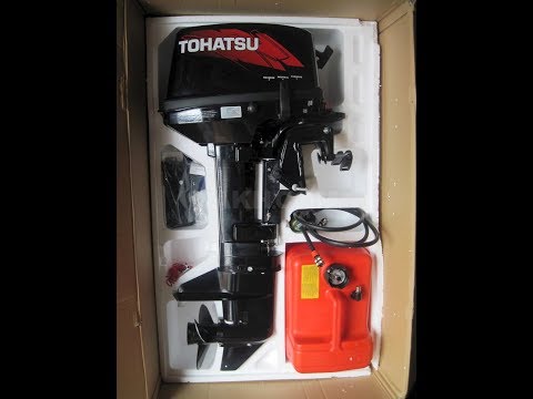 Видео: Лодочный мотор Tohatsu 18 Е2S Обзор Прелести и Секреты
