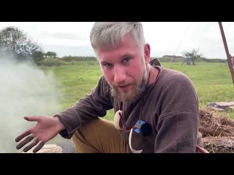 Видео: Примитивная печь для плавки бронзы