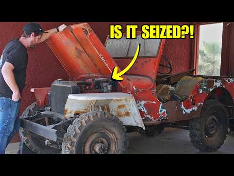 Видео: Во что мы вляпались... Реставрация Willys CJ-2A 1947 года