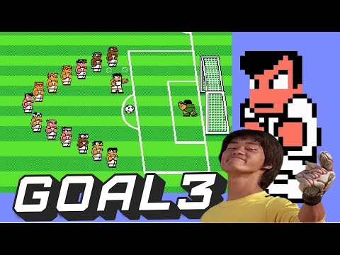 Видео: УБОЙНЫЙ ФУТБОЛ Kunio-kun no Nekketsu Soccer League (NES) ➤ Прохождение