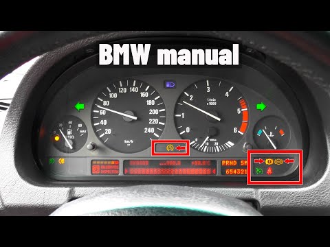 Видео: ⚠️КОМБИНАЦИЯ ПАНЕЛИ ПРИБОРОВ BMW X5 E53, E39, E38, E46 Manual Dash Board BMW