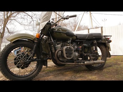 Видео: Двигатель К-750 на Урал. Первый выезд.