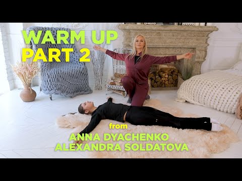 Видео: Комплекс упражнений от Анны Дьяченко и Александры Солдатовой. ЧАСТЬ 2 #stayhome | ENG SUBTITLES