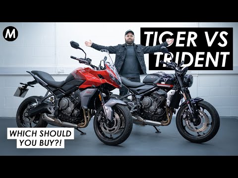 Видео: Triumph Tiger Sport 660 против Trident 660: что купить ВАМ?