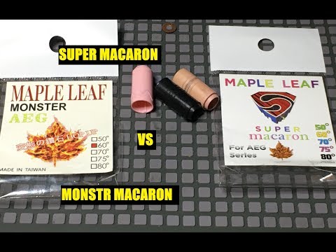 Видео: MAPLELEAF SUPER VS MONSTR AEG. МНЕНИЕ О РЕЗИНКАХ MAPLELEAF