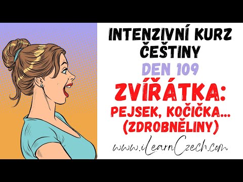 Видео: Курс чешского 109: Животные (уменьшительные)