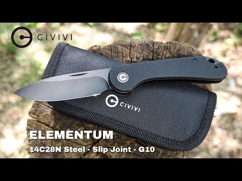 Видео: NEW2025‼️CIVIVI "ELEMENTUM  SLIP JOINT",art.:C18062AJ-1.Один из лучших #EDC ножей. Обзор и тест.‼️