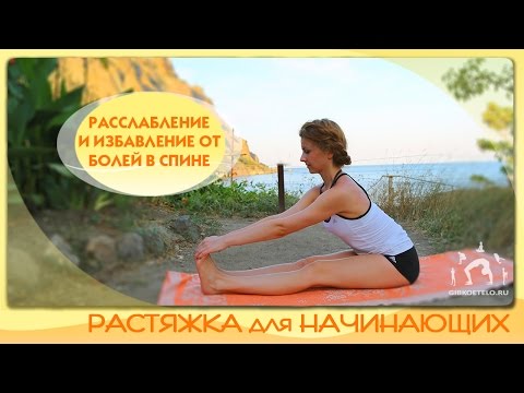 Видео: Растяжка для начинающих / Расслабление, развитие гибкости и избавление от болей в спине