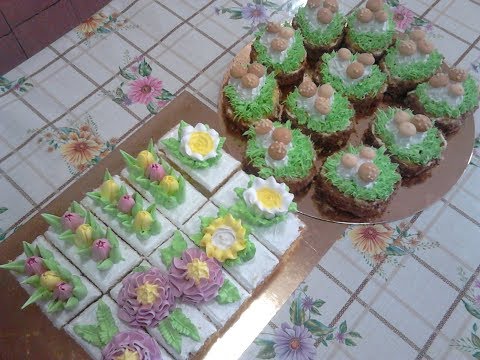 Видео: Пирожные