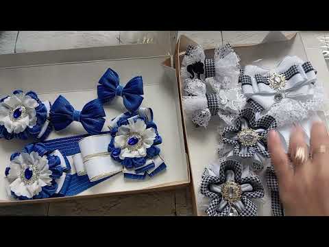 Видео: Видеообзор школьных бантиков, плюс немного разговора 😍🤗