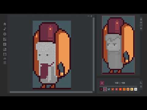 Видео: Coloring Game LC #32 Прохождение игры Раскраски