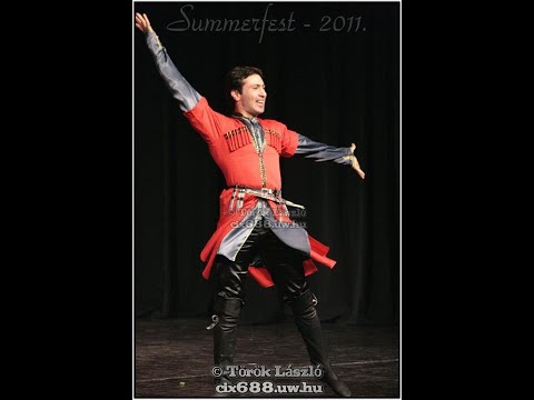 Видео: Кавказские танцы.  Азербайджанский танец урок №10