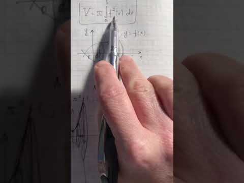 Видео: Застосування визначеного інтеграла для знаходження об’єму тіла обертання