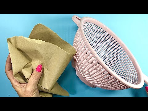 Видео: Бумага и 2 сита. Пока не увидишь, не поверишь.