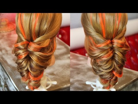 Видео: Причёска на резинках "Полёт бабочки" | Авторские причёски | Hairstyles by REM | Copyright ©