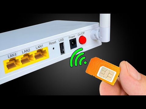 Видео: Вставьте SIM-карту в WIFI роутер! Миллиарды людей не знают этого секрета