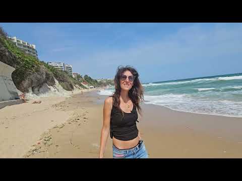 Видео: БЯЛА - море + Антична крепост на нос "Свети Атанас" и Белите скали пласт от преди 65 МИЛИОНА ГОДИНИ