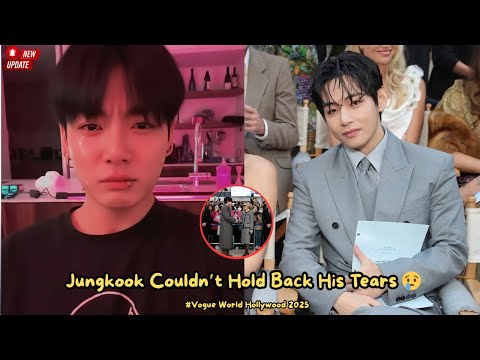 Видео: Выступление Тэхёна на Vogue World заставило Чонгука плакать — момент, который потряс АРМИ 💔