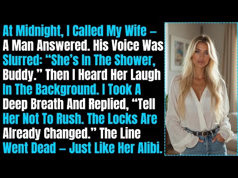 Видео: В полночь я позвонил жене — ответил мужчина. Его голос был невнятным: «Она в душе, приятель.