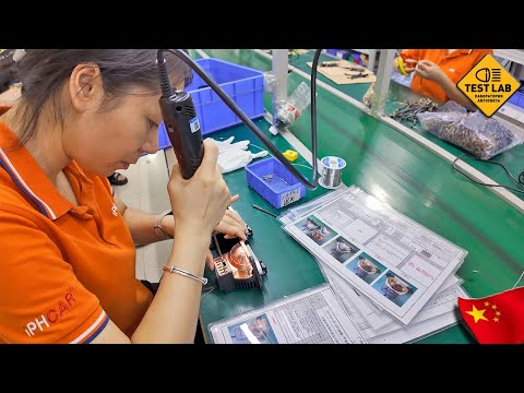Видео: Как на самом деле делают ваши LED линзы в Китае?
