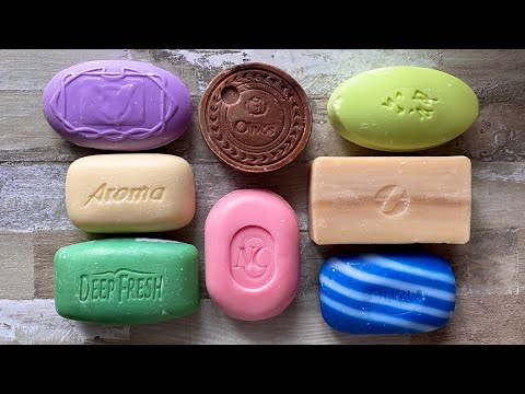 Видео: ASMR Soap cutting | Soap Carving|Резка мыла  | ASMR