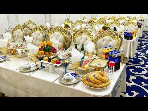 Видео: Празднование свадьбы | СВАДЕБНАЯ ЦЕРЕМОНИЯ для 500 гостей в Узбекистане | Большая свадебная вечеринк