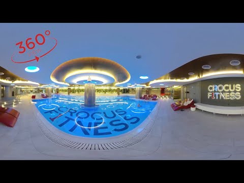 Видео: Обзор клуба CROCUS FITNESS КУНЦЕВО в формате 360 градусов