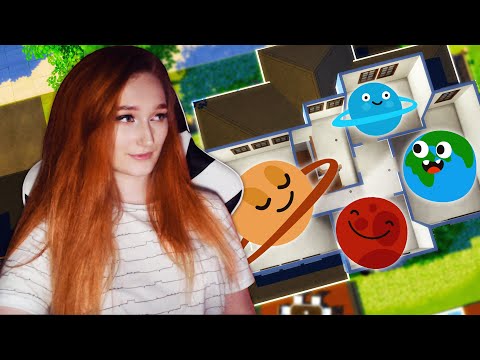 Видео: Построила дом в Симс 4, но каждая комната это рандомная планета