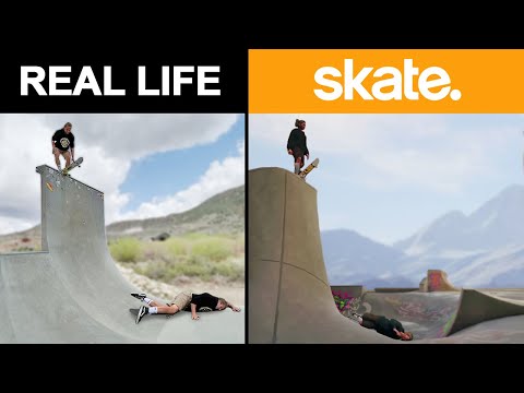 Видео: Воссоздание моих худших скейтбордных ударов в Skate 4