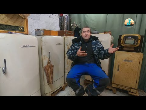 Видео: Андрей Рубин газелист реставрирует советские холодильники,ролик сняли ребята с канала"ЗДЕСЬ" ссылка