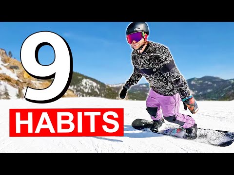 Видео: 9 привычек сноубордистов продвинутого уровня