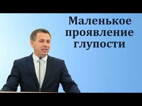 Видео: "Маленькое проявление глупости". Е. А. Чмых. МСЦ ЕХБ