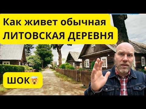 Видео: Я не ожидал, что в литовской деревне может быть ТАК 😳🔥#литва #litva