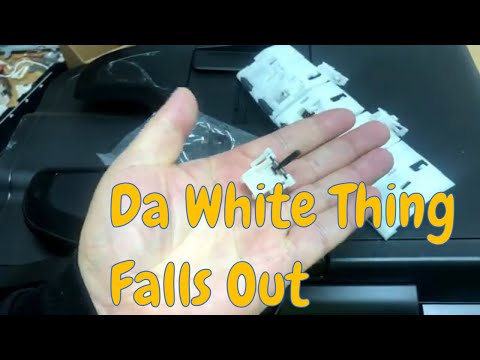 Видео: Заменить Epson Бумага Выброс (PE) Рычаг или же Страница Охранник Роликовый после а Бумага Варенье