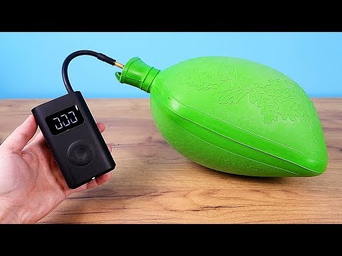 Видео: Как сильно можно надуть ГРЕЛКУ? Новый насос Xiaomi Mijia Pump. alex boyko