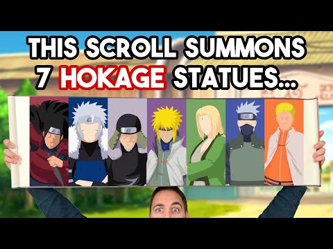 Видео: Самая безумная распаковка статуй всех 7 Хокаге из Наруто
