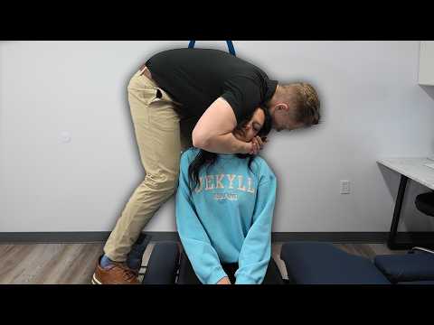 Видео: Ни один другой мануальный терапевт не смог бы сломать ей шею! (Эмоционально)