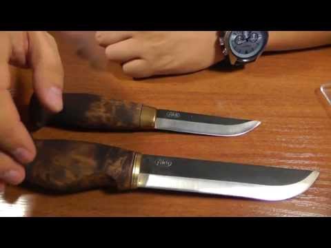 Видео: Пууко и Леукку от Ahti из Финляндии. Дорогие русскому сердцу традиционные финские ножи.