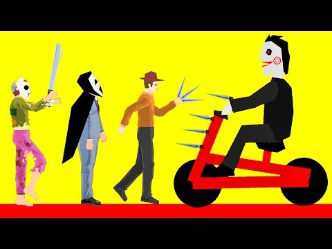 Видео: КТО САМЫЙ СИЛЬНЫЙ? БИТВА САМЫХ ОПАСНЫХ ЗЛОДЕЕВ! ПРОШЕЛ БЕЗУМНЫЙ УРОВЕНЬ В ХЭППИ ВИЛС (Happy Wheels)